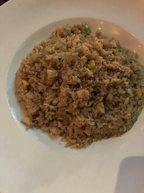 Chicken Pan-Fried Rice.
