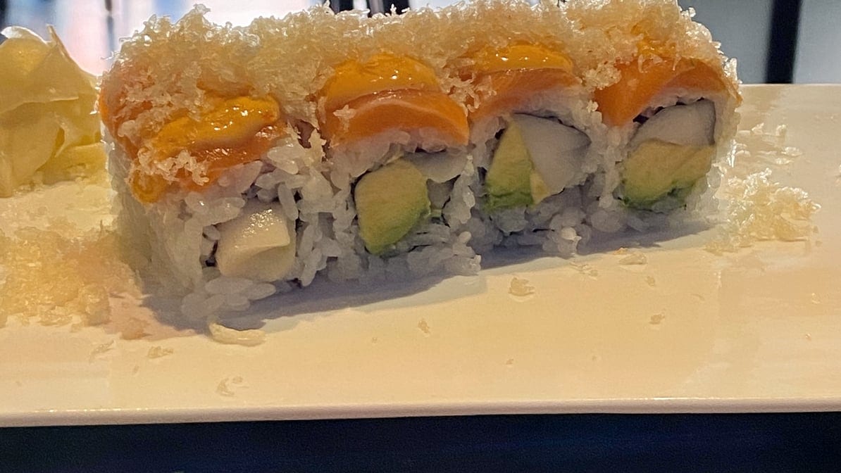 White Tuna Salmon Roll.