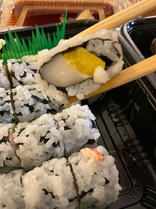 Mango White Tuna Roll.