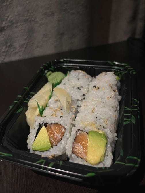 Salmon Avocado Roll.