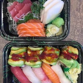Sushi and Sashimi Entrée