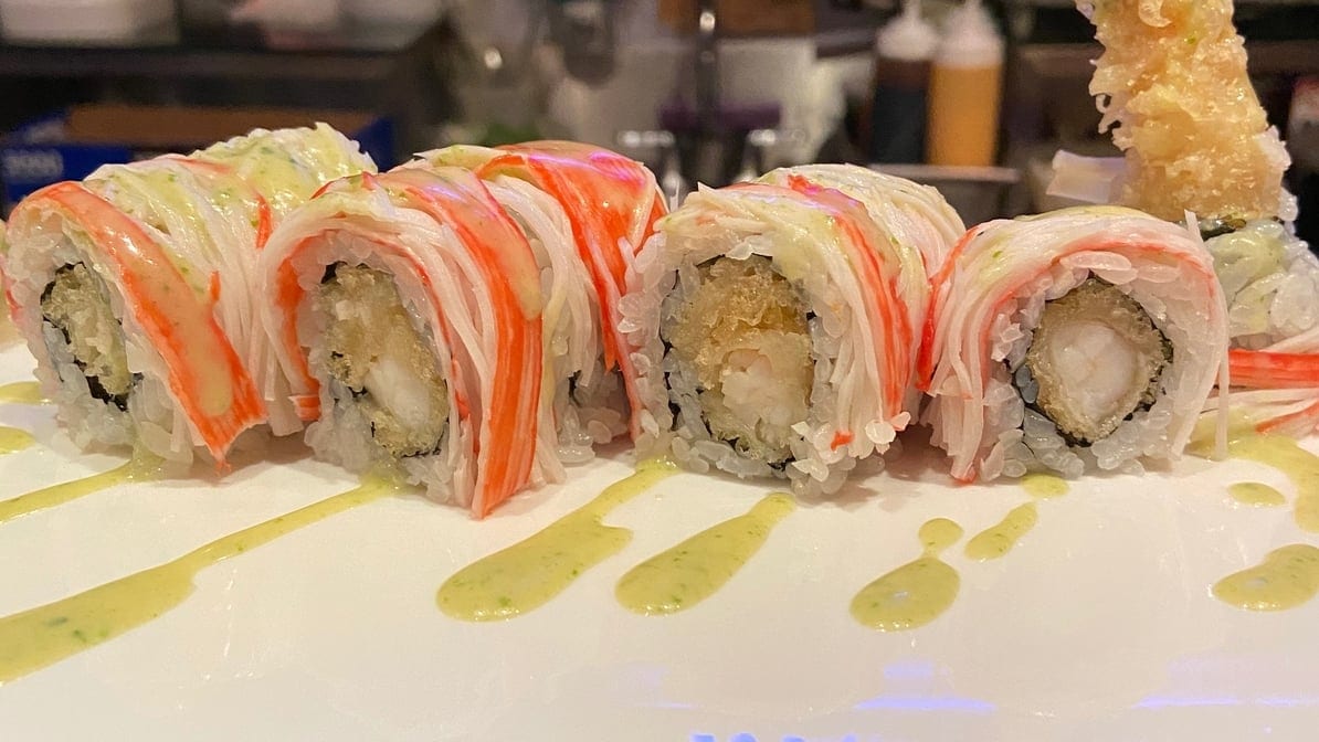 Coconut Shrimp Roll.