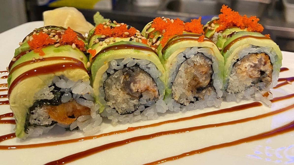 Crispy Dragon Roll.