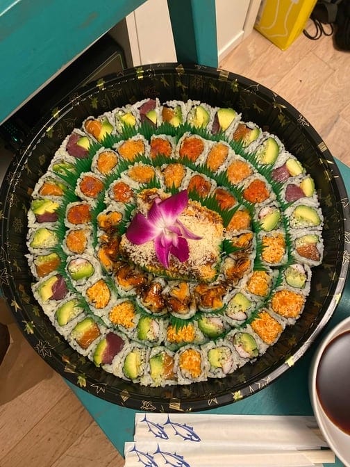 Party Tray 64 piece.