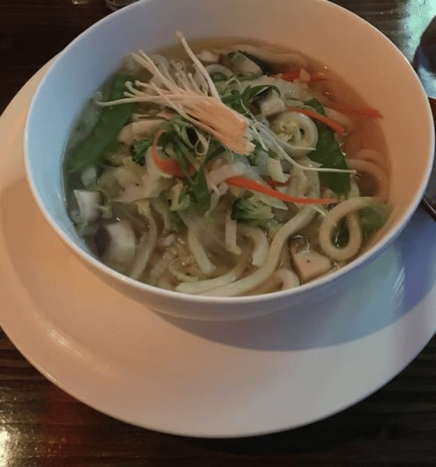 Vegetable Noodle Soup.