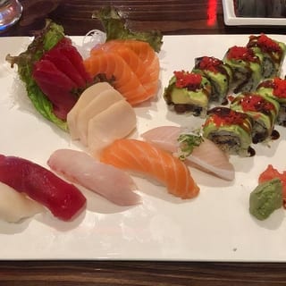 Sushi & Sashimi Lunch Combo