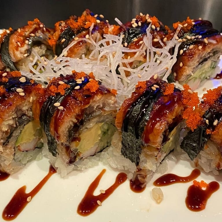 Indulge in Our Dragon Roll