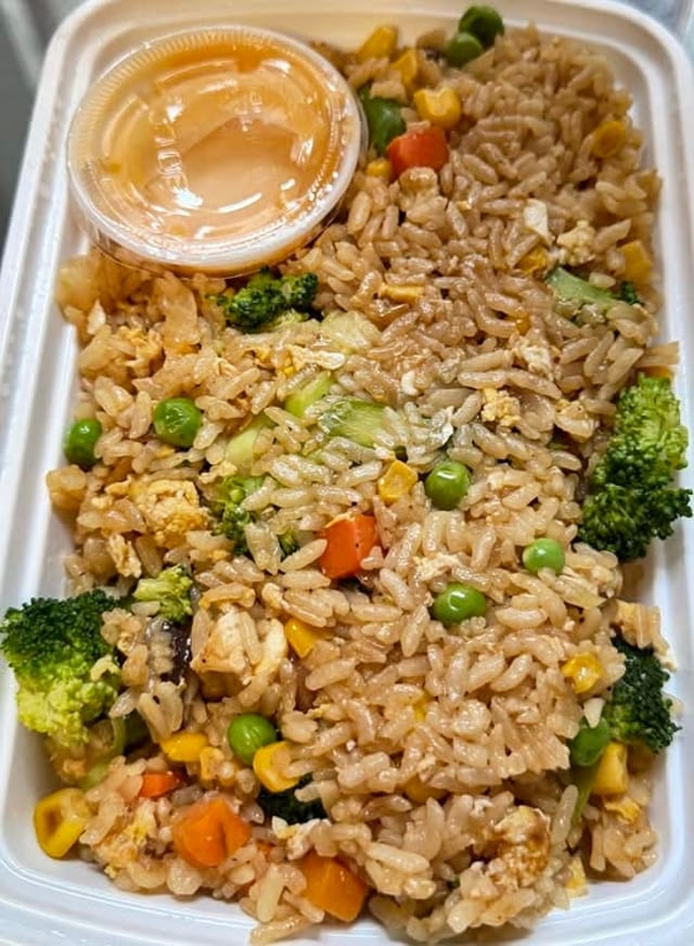 Vegetable Pan-Fried Rice.