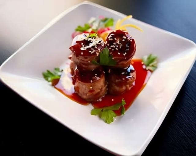 Beef Negimaki.