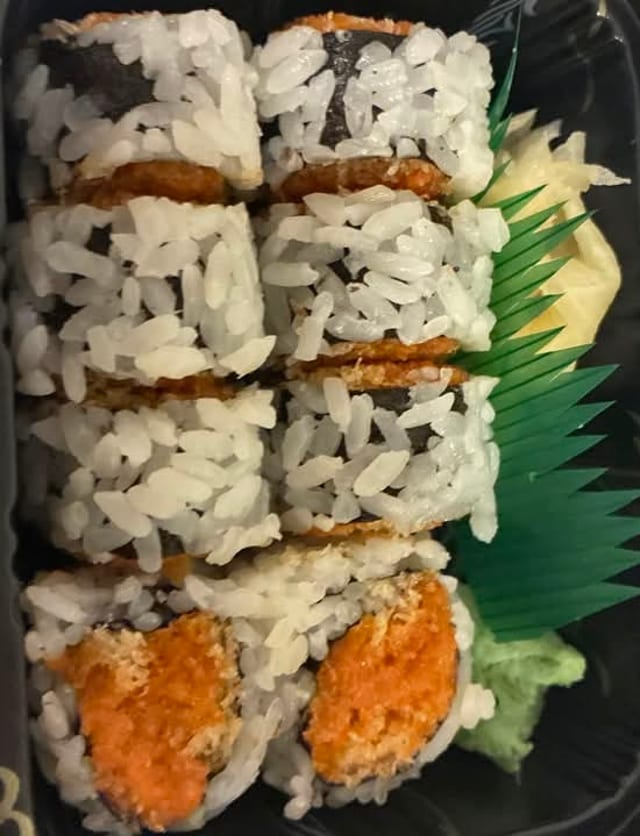 Spicy Garlic Tuna Roll.